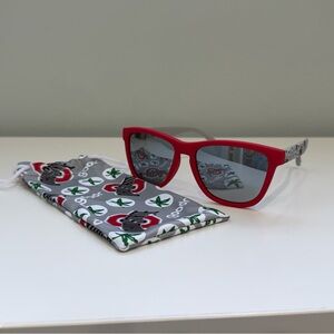 Goodr OH-IO Red Polarized Sunglasses Ohio State Buckeyes Special Edition Glasses